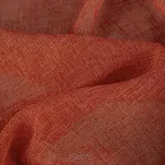 Zasłona na przelotkach 140x250 ANGELICA ceglana z etaminy z wzorem deszczyku - 3