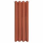 Zasłona na przelotkach 140x250 ANGELICA ceglana z etaminy z wzorem deszczyku - 7