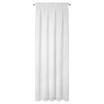 Firana na taśmie 140x270 MARGO biała błyszcząca o gęstym drobnym splocie - 13