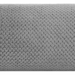 Ręcznik 70x140 ZOE 1 szybkoschnący srebrny z mikrofibry o ryżowej strukturze 280 g/m2