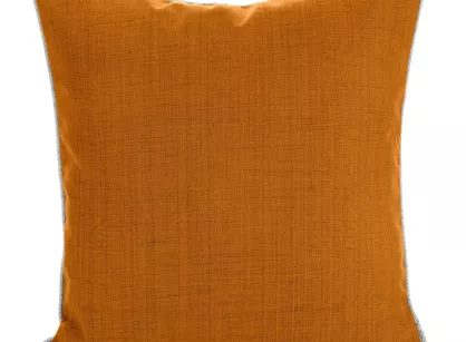 Poszewka jednokolorowa 45x45 GARDEN 3 pomarańczowa na taras wodoodporna