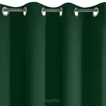 Zasłona gotowa na taśmie 135x270 PARISA zaciemniająca ciemna zieleń jednokolorowa Design 91 - 3