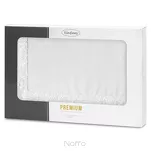 Obrus 140x180 JASPER biały wykończony wyrazistymi frędzlami z kolekcji Premium - 4