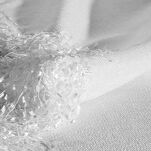 Obrus 140x180 JASPER biały wykończony wyrazistymi frędzlami z kolekcji Premium - 5