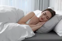 Prześcieradło z bawełny renforce z gumką 160x200 stalowe BASIC - 9