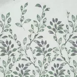 Pościel z mikrowłókna 160x200 CLARISSA biała z wzorem zielonych gałązek Design 91 - 5