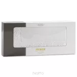Bieżnik 40x140 JASPER biały wykończony wyrazistymi frędzlami z kolekcji Premium - 5