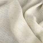 Zasłona gotowa na przelotkach 140x250 ETNA naturalna w stylu eko kreszowana - 2