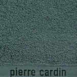 Ręcznik 70x140 EVI Pierre Cardin ciemna mięta zdobiony bordiurą w kolorze ręcznika z logo marki - 3