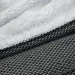 Koc 150x200 PANDA czarny biały dwustronny niezwykle miękki - 6