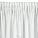 Zasłona gotowa na taśmie 140x270 ROSA welwetowa biała Design 91 - 8