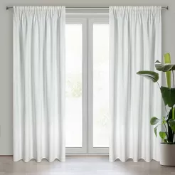 Zasłona gotowa na taśmie 140x270 ROSA welwetowa biała Design 91