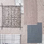 Pościel flanelowa 140x200 31511/1 beżowa patchworkowy wzór - 2