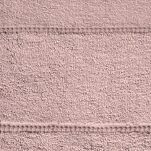 Ręcznik 70x140 MARI ciemna lila z welurową bordiurą w pasy 500 g/m2 - 2