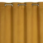 Zasłona na przelotkach 135x250 CARLO zaciemniająca miodowa jednokolorowa strukturalna - 4