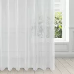 Firana gotowa na przelotkach 350x250 ALEXA biała z połyskiem Design 91 - 9