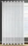 Firana gotowa na przelotkach 350x250 ALEXA biała z połyskiem Design 91 - 7