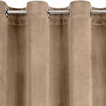 Zasłona na przelotkach 140x250 ROSA welwetowa ciemny beż Design 91 - 4