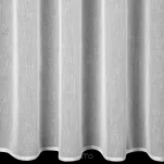 Firana na przelotkach 140x250 SONIA biała o strukturze delikatnego deszczyku - 8