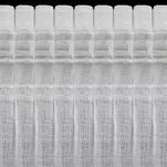 Firana gotowa na taśmie 300x150 REBECCA biała o strukturze drobnego deszczyku - 12