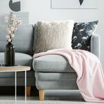 Poszewka 45x45 ADORE srebrna z miękiego futerka - 3