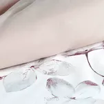 Pościel z mikrowłókna 140x200 VERANO 8 biała pudrowy róż wzór kwiatowy Design 91 - 4