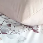 Pościel z mikrowłókna 140x200 VERANO 8 biała pudrowy róż wzór kwiatowy Design 91 - 3