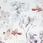 Pościel z mikrowłókna 140x200 VERANO 8 biała pudrowy róż wzór kwiatowy Design 91 - 2