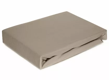 Prześcieradło z mikrowłókna z gumką 180x200 SOFT beżowe Design 91