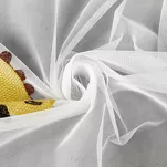 Firana na przelotkach 140x250 DINO biała z haftem dziecięcym w dinozaury - 6