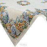 Nakładka wielkanocna 100x100 67 gobelinowa naturalna żółta pisanki - 5