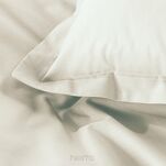 Poszewka bawełniana 70x80 NOVAC beżowa z ozdobną kantą Nova Colour - 3