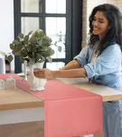 Bieżnik drukowany 40x140 SUMMER 12 ceglany jednobarwny - 6