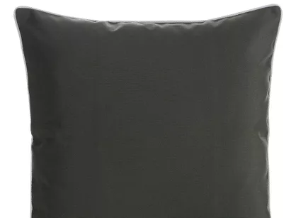 Poszewka jednokolorowa 45x45 GARDEN 4 czarna na taras wodoodporna