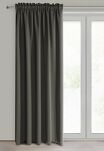 Zasłona na taśmie 135x270 PARISA zaciemniająca grafitowa jednokolorowa Design 91 - 8