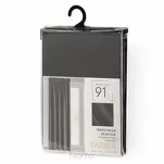 Zasłona na taśmie 135x270 PARISA zaciemniająca grafitowa jednokolorowa Design 91 - 7