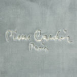 Koc akrylowy 220x240 CLARA 1 Pierre Cardin srebrny jednokolorowy z wyhaftowanym logo - 5