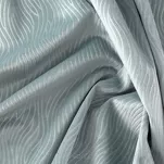 Zasłona na przelotkach 140x250 LILI welwetowa niebieska z wytłaczanym falującym wzorem - 9