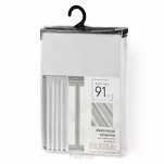 Zasłona na taśmie 135x270 PARISA zaciemniająca biała jednokolorowa Design 91 - 6