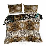 Pościel z makosatyny 160x200 EVA 15 Eva Minge czarna z designerskim wzorem w motyle z kolekcji Premium - 7