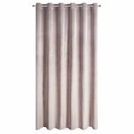 Zasłona na przelotkach 215x250 MELANIE welwetowa pudrowa o aksamitnej strukturze - 8