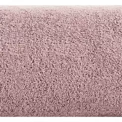 Ręcznik bawełniany 30x50 DAMLA ciemna lila gładki z subtelną bordiurą