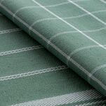 Komplet ścierek kuchennych 2x50x70 RUBI zielone w pasy z bawełny - 2