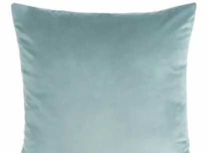 Poszewka welwetowa 45x45 GAJA 1 jednokolorowa morska