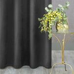 Zasłona na przelotkach 140x250 ROSA welwetowa czarna Design 91 - 9