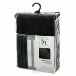 Zasłona na przelotkach 140x250 ROSA welwetowa czarna Design 91 - 17