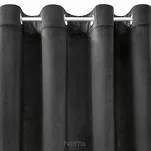 Zasłona na przelotkach 140x250 ROSA welwetowa czarna Design 91 - 6