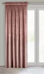 Zasłona gotowa na taśmie 140x270 ROSA welwetowa ciemny róż Design 91 - 18