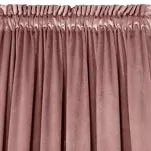 Zasłona gotowa na taśmie 140x270 ROSA welwetowa ciemny róż Design 91 - 6