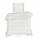 Poszewka bawełniana NOVAC kremowa 40x40 z 3 cm zakładką - 5